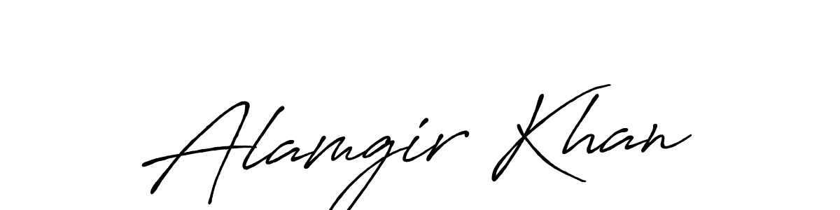 It looks lik you need a new signature style for name Alamgir Khan. Design unique handwritten (Antro_Vectra_Bolder) signature with our free signature maker in just a few clicks. Alamgir Khan signature style 7 images and pictures png