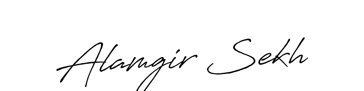 This is the best signature style for the Alamgir Sekh name. Also you like these signature font (Antro_Vectra_Bolder). Mix name signature. Alamgir Sekh signature style 7 images and pictures png