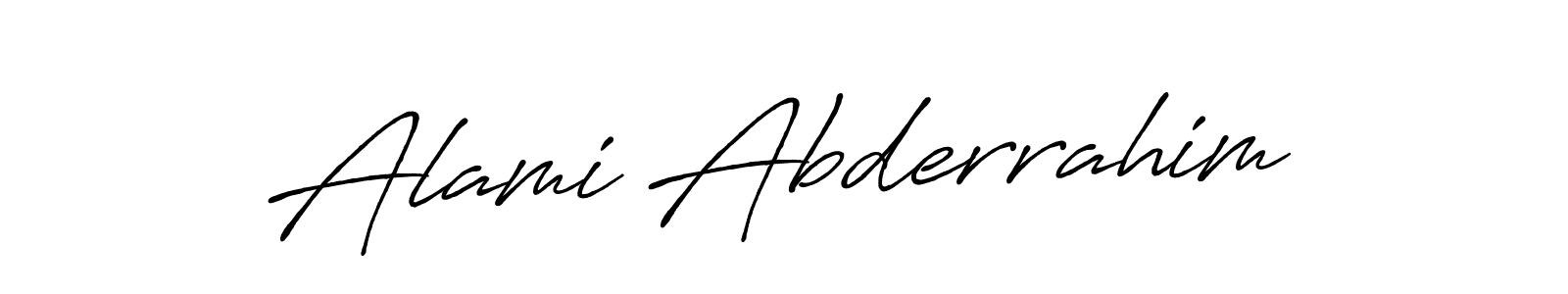 Once you've used our free online signature maker to create your best signature Antro_Vectra_Bolder style, it's time to enjoy all of the benefits that Alami Abderrahim name signing documents. Alami Abderrahim signature style 7 images and pictures png