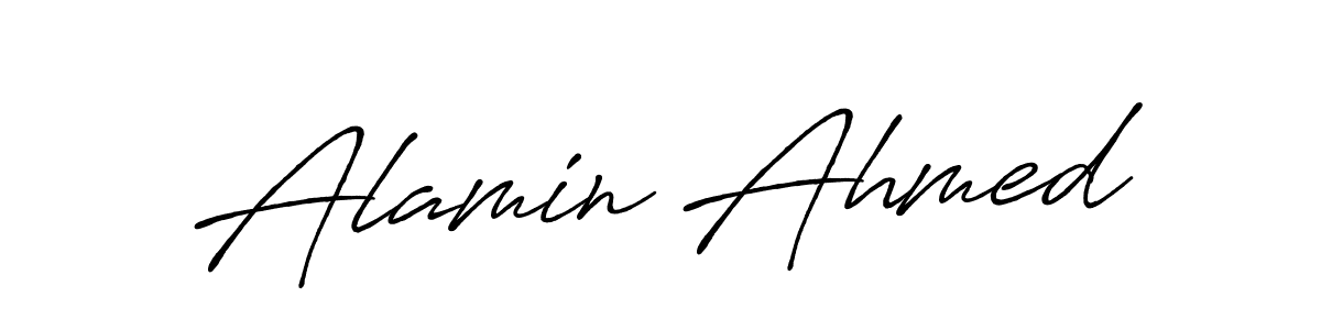 Similarly Antro_Vectra_Bolder is the best handwritten signature design. Signature creator online .You can use it as an online autograph creator for name Alamin Ahmed. Alamin Ahmed signature style 7 images and pictures png
