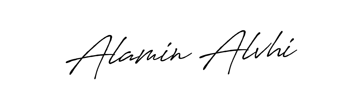 This is the best signature style for the Alamin Alvhi name. Also you like these signature font (Antro_Vectra_Bolder). Mix name signature. Alamin Alvhi signature style 7 images and pictures png