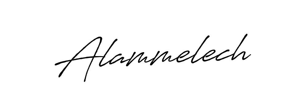 How to make Alammelech name signature. Use Antro_Vectra_Bolder style for creating short signs online. This is the latest handwritten sign. Alammelech signature style 7 images and pictures png