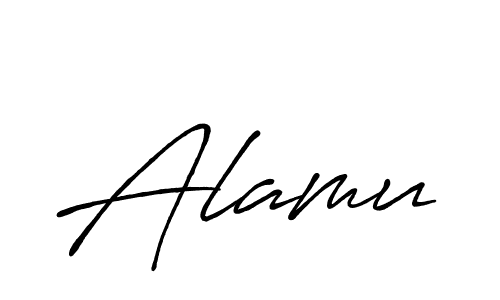 if you are searching for the best signature style for your name Alamu. so please give up your signature search. here we have designed multiple signature styles  using Antro_Vectra_Bolder. Alamu signature style 7 images and pictures png