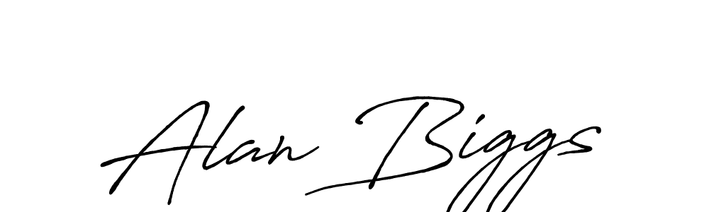 The best way (Antro_Vectra_Bolder) to make a short signature is to pick only two or three words in your name. The name Alan Biggs include a total of six letters. For converting this name. Alan Biggs signature style 7 images and pictures png