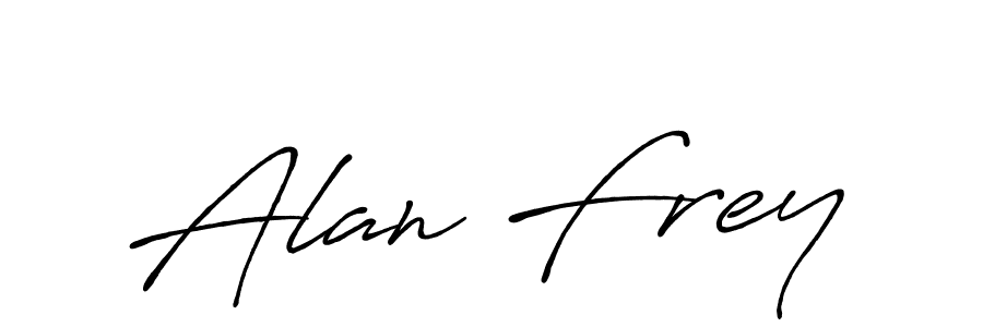 Once you've used our free online signature maker to create your best signature Antro_Vectra_Bolder style, it's time to enjoy all of the benefits that Alan Frey name signing documents. Alan Frey signature style 7 images and pictures png