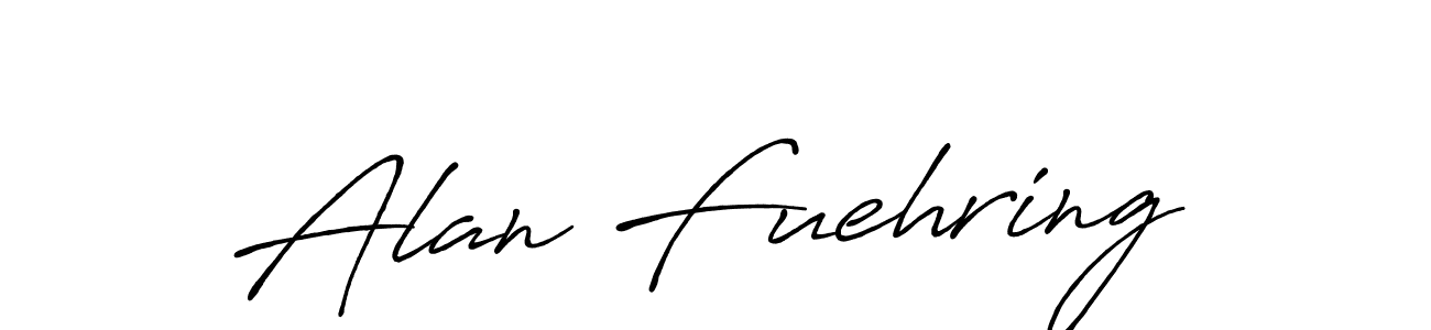 Make a beautiful signature design for name Alan Fuehring. Use this online signature maker to create a handwritten signature for free. Alan Fuehring signature style 7 images and pictures png