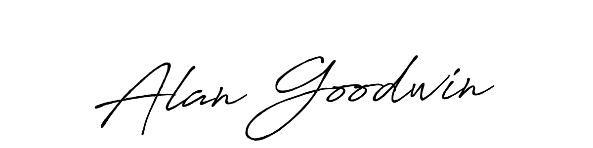 The best way (Antro_Vectra_Bolder) to make a short signature is to pick only two or three words in your name. The name Alan Goodwin include a total of six letters. For converting this name. Alan Goodwin signature style 7 images and pictures png