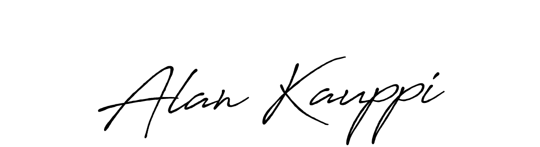 Make a beautiful signature design for name Alan Kauppi. Use this online signature maker to create a handwritten signature for free. Alan Kauppi signature style 7 images and pictures png
