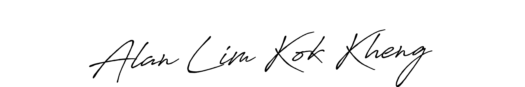 Antro_Vectra_Bolder is a professional signature style that is perfect for those who want to add a touch of class to their signature. It is also a great choice for those who want to make their signature more unique. Get Alan Lim Kok Kheng name to fancy signature for free. Alan Lim Kok Kheng signature style 7 images and pictures png