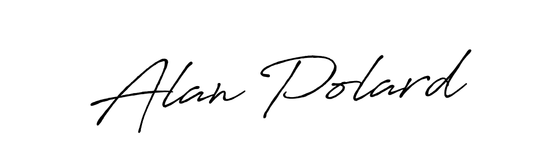 It looks lik you need a new signature style for name Alan Polard. Design unique handwritten (Antro_Vectra_Bolder) signature with our free signature maker in just a few clicks. Alan Polard signature style 7 images and pictures png