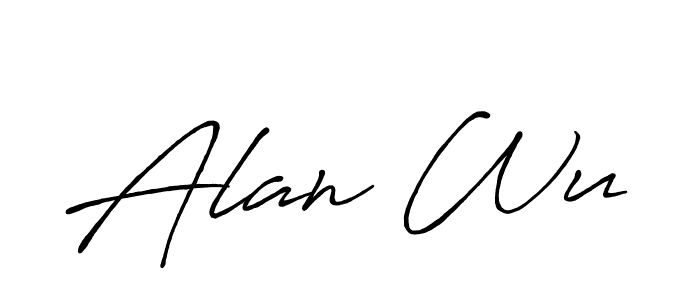 You can use this online signature creator to create a handwritten signature for the name Alan Wu. This is the best online autograph maker. Alan Wu signature style 7 images and pictures png