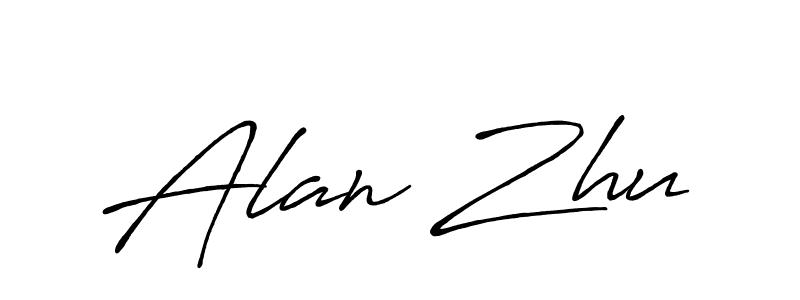 if you are searching for the best signature style for your name Alan Zhu. so please give up your signature search. here we have designed multiple signature styles  using Antro_Vectra_Bolder. Alan Zhu signature style 7 images and pictures png
