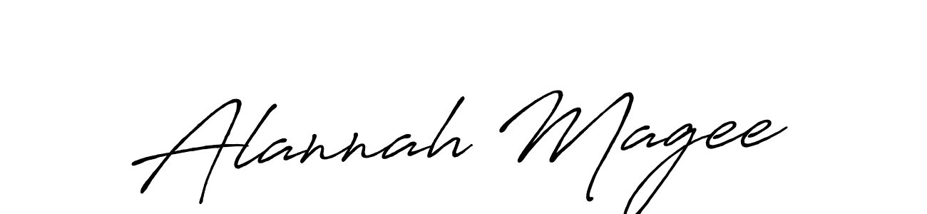 Similarly Antro_Vectra_Bolder is the best handwritten signature design. Signature creator online .You can use it as an online autograph creator for name Alannah Magee. Alannah Magee signature style 7 images and pictures png