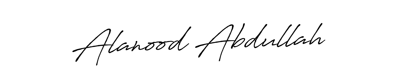 It looks lik you need a new signature style for name Alanood Abdullah. Design unique handwritten (Antro_Vectra_Bolder) signature with our free signature maker in just a few clicks. Alanood Abdullah signature style 7 images and pictures png