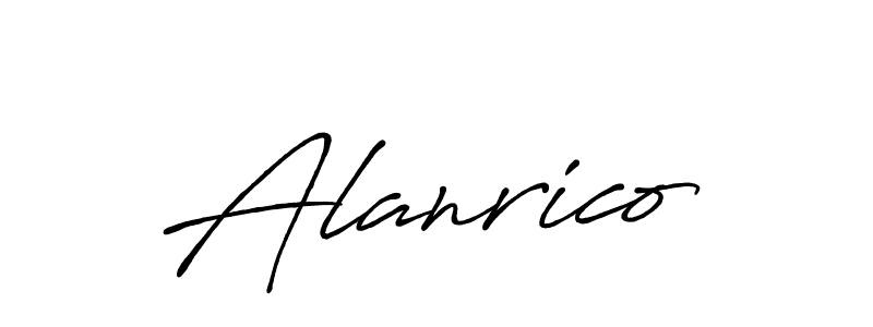 Antro_Vectra_Bolder is a professional signature style that is perfect for those who want to add a touch of class to their signature. It is also a great choice for those who want to make their signature more unique. Get Alanrico name to fancy signature for free. Alanrico signature style 7 images and pictures png