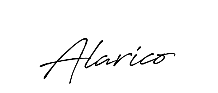 Also You can easily find your signature by using the search form. We will create Alarico name handwritten signature images for you free of cost using Antro_Vectra_Bolder sign style. Alarico signature style 7 images and pictures png