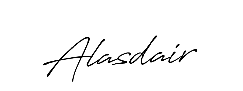 Create a beautiful signature design for name Alasdair. With this signature (Antro_Vectra_Bolder) fonts, you can make a handwritten signature for free. Alasdair signature style 7 images and pictures png