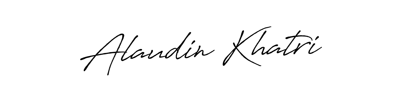 The best way (Antro_Vectra_Bolder) to make a short signature is to pick only two or three words in your name. The name Alaudin Khatri include a total of six letters. For converting this name. Alaudin Khatri signature style 7 images and pictures png