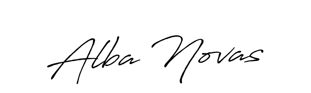 Make a beautiful signature design for name Alba Novas. Use this online signature maker to create a handwritten signature for free. Alba Novas signature style 7 images and pictures png