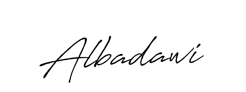 Similarly Antro_Vectra_Bolder is the best handwritten signature design. Signature creator online .You can use it as an online autograph creator for name Albadawi. Albadawi signature style 7 images and pictures png