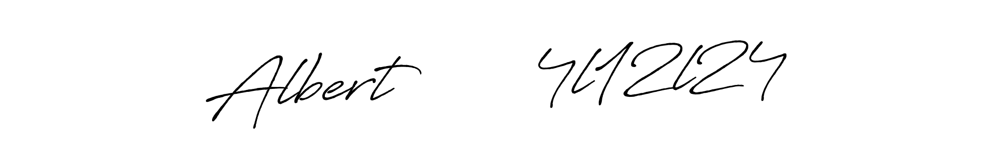 Similarly Antro_Vectra_Bolder is the best handwritten signature design. Signature creator online .You can use it as an online autograph creator for name Albert       4l12l24. Albert       4l12l24 signature style 7 images and pictures png