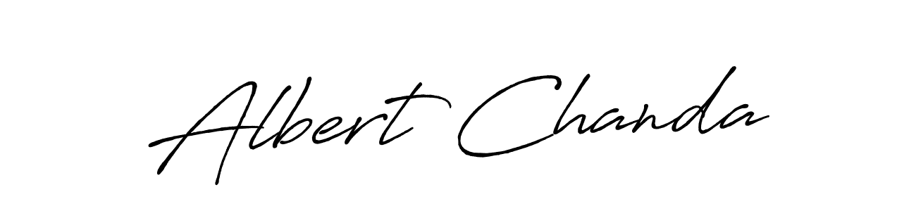 if you are searching for the best signature style for your name Albert Chanda. so please give up your signature search. here we have designed multiple signature styles  using Antro_Vectra_Bolder. Albert Chanda signature style 7 images and pictures png