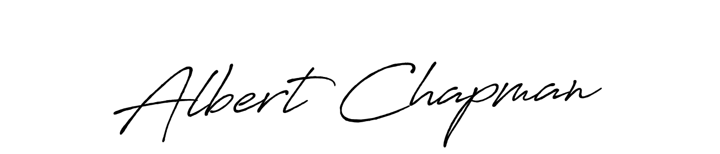 Make a beautiful signature design for name Albert Chapman. With this signature (Antro_Vectra_Bolder) style, you can create a handwritten signature for free. Albert Chapman signature style 7 images and pictures png