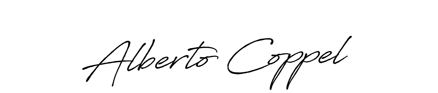 Here are the top 10 professional signature styles for the name Alberto Coppel. These are the best autograph styles you can use for your name. Alberto Coppel signature style 7 images and pictures png