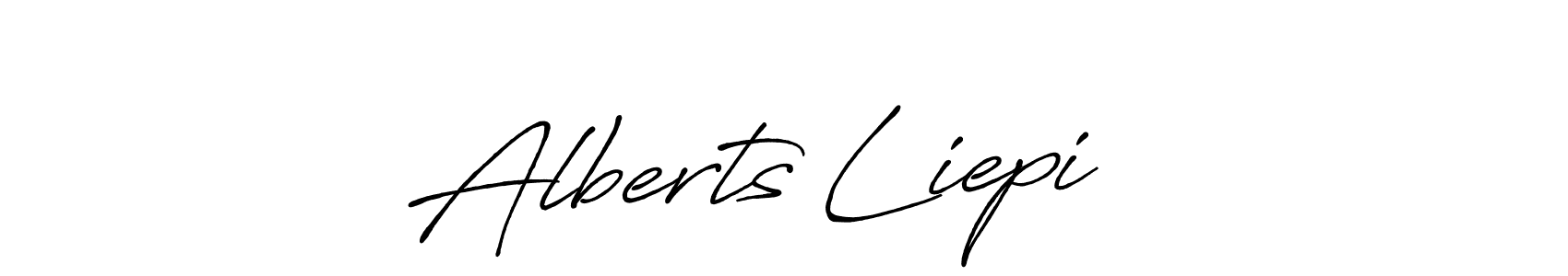 Once you've used our free online signature maker to create your best signature Antro_Vectra_Bolder style, it's time to enjoy all of the benefits that Alberts Liepiņš name signing documents. Alberts Liepiņš signature style 7 images and pictures png