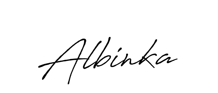 Also You can easily find your signature by using the search form. We will create Albinka name handwritten signature images for you free of cost using Antro_Vectra_Bolder sign style. Albinka signature style 7 images and pictures png