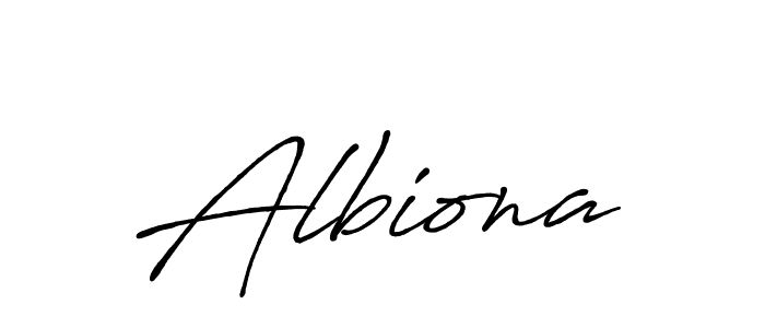 Also we have Albiona name is the best signature style. Create professional handwritten signature collection using Antro_Vectra_Bolder autograph style. Albiona signature style 7 images and pictures png