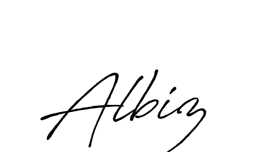 Similarly Antro_Vectra_Bolder is the best handwritten signature design. Signature creator online .You can use it as an online autograph creator for name Albiz. Albiz signature style 7 images and pictures png