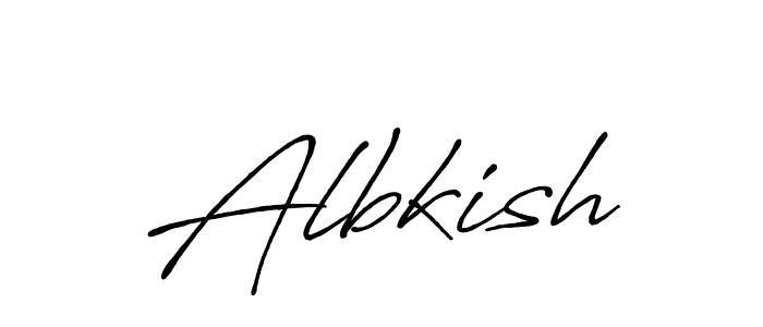 Also You can easily find your signature by using the search form. We will create Albkish name handwritten signature images for you free of cost using Antro_Vectra_Bolder sign style. Albkish signature style 7 images and pictures png