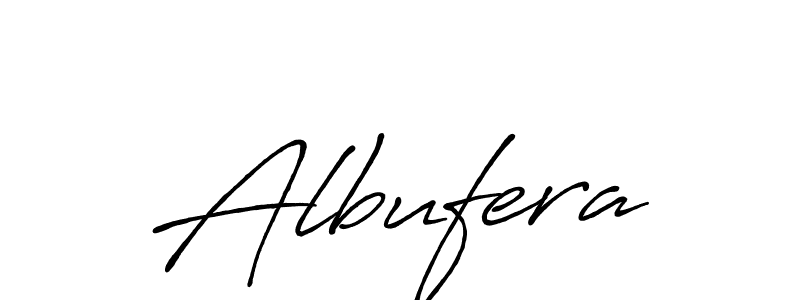 Albufera stylish signature style. Best Handwritten Sign (Antro_Vectra_Bolder) for my name. Handwritten Signature Collection Ideas for my name Albufera. Albufera signature style 7 images and pictures png
