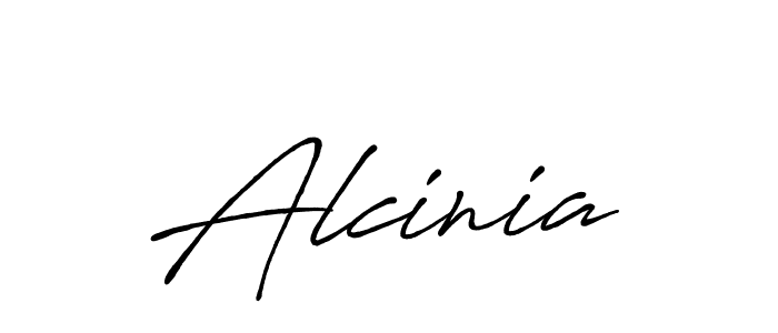 How to make Alcinia name signature. Use Antro_Vectra_Bolder style for creating short signs online. This is the latest handwritten sign. Alcinia signature style 7 images and pictures png