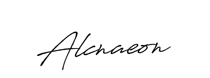 Design your own signature with our free online signature maker. With this signature software, you can create a handwritten (Antro_Vectra_Bolder) signature for name Alcnaeon. Alcnaeon signature style 7 images and pictures png