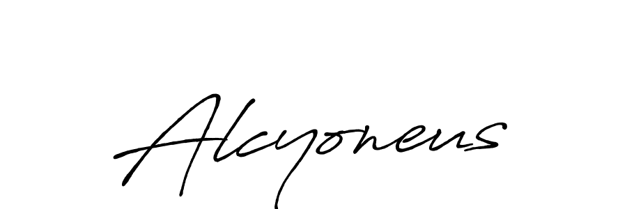 Design your own signature with our free online signature maker. With this signature software, you can create a handwritten (Antro_Vectra_Bolder) signature for name Alcyoneus. Alcyoneus signature style 7 images and pictures png