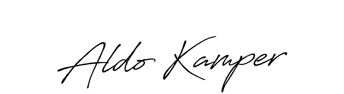 Use a signature maker to create a handwritten signature online. With this signature software, you can design (Antro_Vectra_Bolder) your own signature for name Aldo Kamper. Aldo Kamper signature style 7 images and pictures png