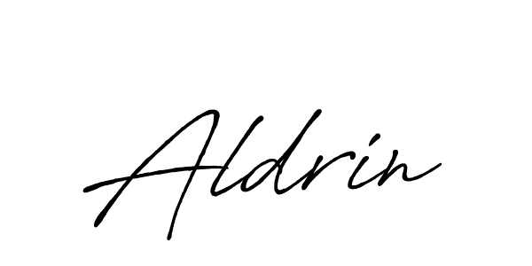 Make a beautiful signature design for name Aldrin. With this signature (Antro_Vectra_Bolder) style, you can create a handwritten signature for free. Aldrin signature style 7 images and pictures png