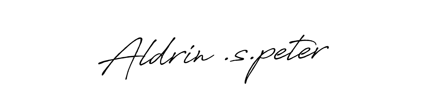 The best way (Antro_Vectra_Bolder) to make a short signature is to pick only two or three words in your name. The name Aldrin .s.peter include a total of six letters. For converting this name. Aldrin .s.peter signature style 7 images and pictures png