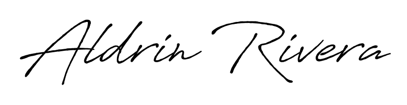 A timeless handwritten aesthetic for Aldrin Rivera. The Antro_Vectra_Bolder font gives your signature a handcrafted feel with natural curves. Aldrin Rivera signature style 7 images and pictures png