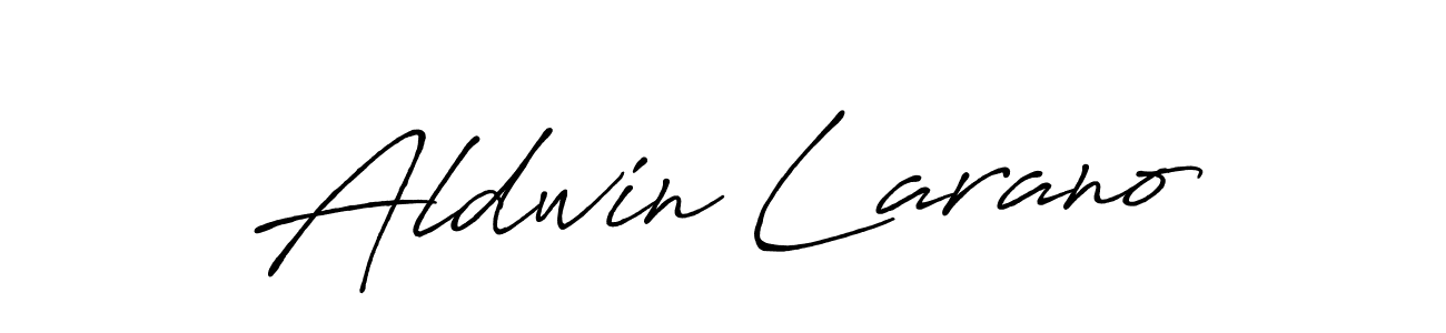 Once you've used our free online signature maker to create your best signature Antro_Vectra_Bolder style, it's time to enjoy all of the benefits that Aldwin Larano name signing documents. Aldwin Larano signature style 7 images and pictures png