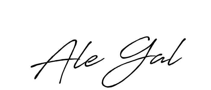 You can use this online signature creator to create a handwritten signature for the name Ale Gal. This is the best online autograph maker. Ale Gal signature style 7 images and pictures png
