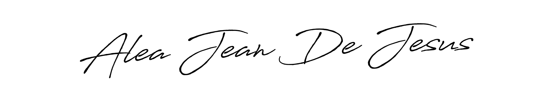 if you are searching for the best signature style for your name Alea Jean De Jesus. so please give up your signature search. here we have designed multiple signature styles  using Antro_Vectra_Bolder. Alea Jean De Jesus signature style 7 images and pictures png