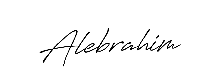 How to make Alebrahim signature? Antro_Vectra_Bolder is a professional autograph style. Create handwritten signature for Alebrahim name. Alebrahim signature style 7 images and pictures png