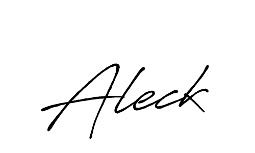 Aleck stylish signature style. Best Handwritten Sign (Antro_Vectra_Bolder) for my name. Handwritten Signature Collection Ideas for my name Aleck. Aleck signature style 7 images and pictures png