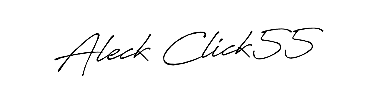 Make a beautiful signature design for name Aleck Click55. With this signature (Antro_Vectra_Bolder) style, you can create a handwritten signature for free. Aleck Click55 signature style 7 images and pictures png