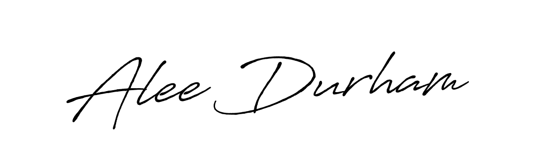 Similarly Antro_Vectra_Bolder is the best handwritten signature design. Signature creator online .You can use it as an online autograph creator for name Alee Durham. Alee Durham signature style 7 images and pictures png