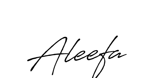 Create a beautiful signature design for name Aleefa. With this signature (Antro_Vectra_Bolder) fonts, you can make a handwritten signature for free. Aleefa signature style 7 images and pictures png