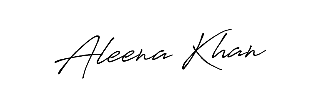 Make a short Aleena Khan signature style. Manage your documents anywhere anytime using Antro_Vectra_Bolder. Create and add eSignatures, submit forms, share and send files easily. Aleena Khan signature style 7 images and pictures png